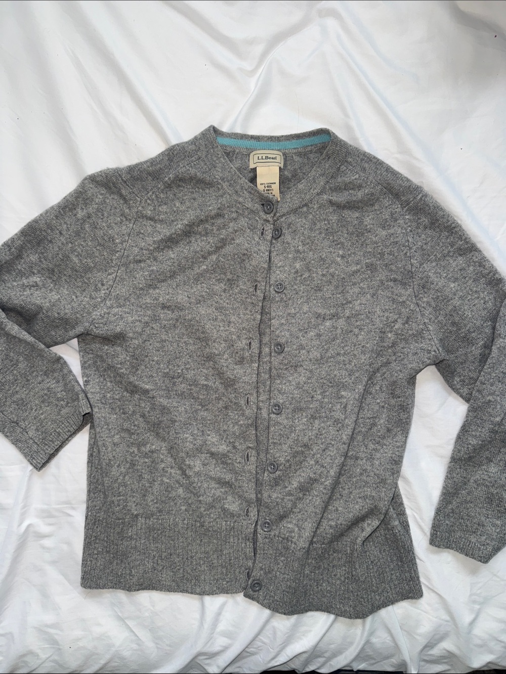 L.L. Bean 100% cashmere cardigan